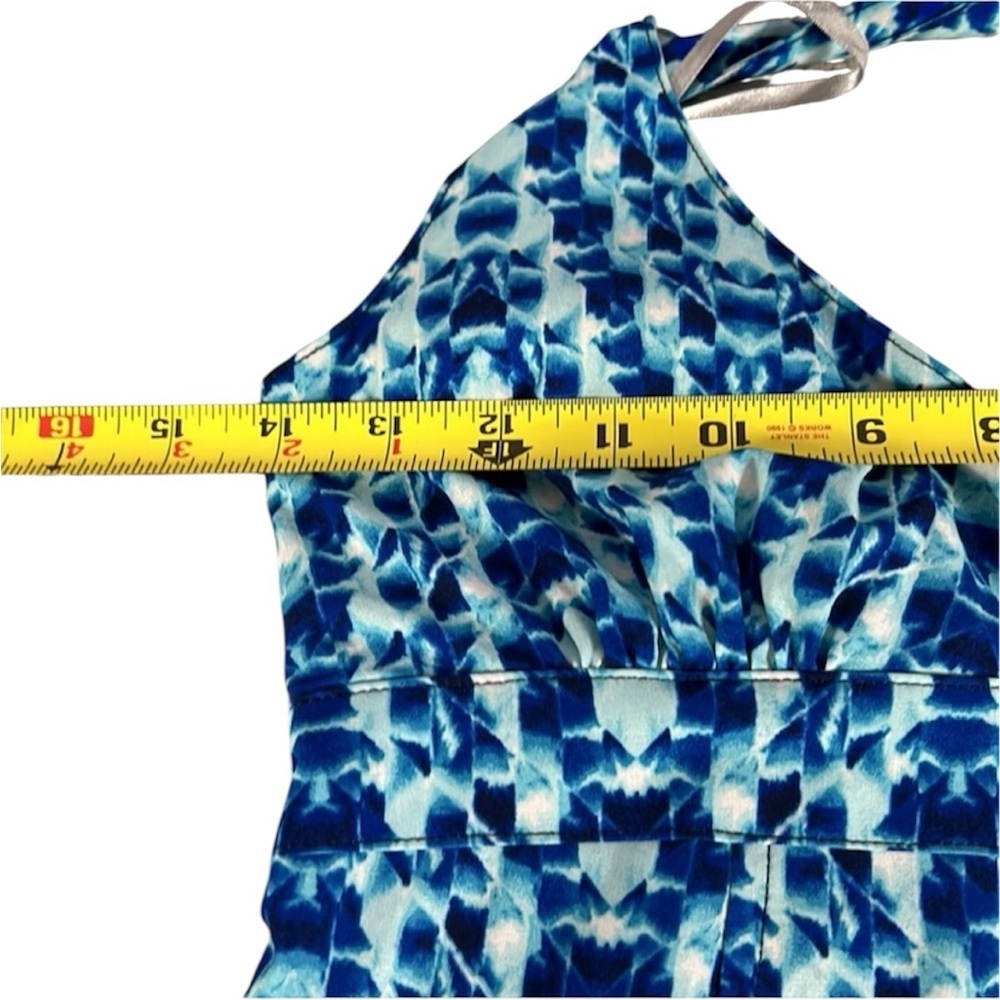 ATHLETA Pack Everywhere Halter Dress Blue Size 2 - Picture 4 of 7